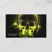 Creëer uw eigen röntgenskelet in een hoofdtelefoon visitekaartje (Voorkant)