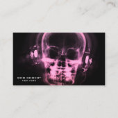 Creëer uw eigen röntgenskelet in een hoofdtelefoon visitekaartje (Voorkant)