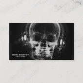 Creëer uw eigen röntgenskelet in een hoofdtelefoon visitekaartje (Voorkant)