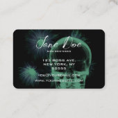 Creëer Uw Eigen Röntgenstraal Schedel & Bloemen Visitekaartje (Achterkant)