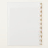 Creëer Uw eigen rood & blauw goud omrande kelk Planner (Achterkant)