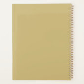 Creëer Uw Eigen Rood & Gouden Ganesh Planner (Achterkant)