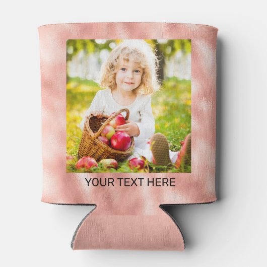 Creëer Uw eigen Roos Gold 2 Foto Blikjeskoeler (Achterkant)