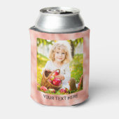 Creëer Uw eigen Roos Gold 2 Foto Blikjeskoeler (Blikje Achterkant)