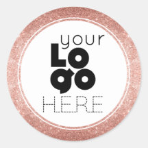 Creëer Uw eigen Roos Gold Glitter - Aangepast Logo