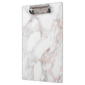 Creëer Uw eigen Roos Gold Marble Blank Sjabloon Klembord (Links)