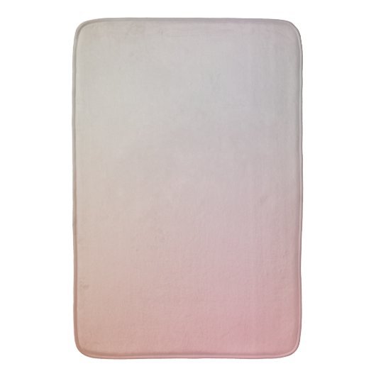 Creëer Uw eigen roze groene Paarse Gradient Ombre Badmat (Voorkant Verticaal)