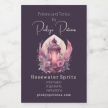 Creëer Uw eigen roze lantaarn & Rozen apotheek