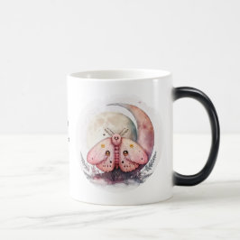 Creëer Uw eigen Roze Maanmot Magische Mok