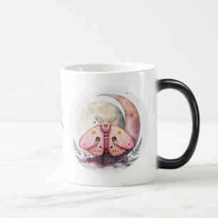 Creëer Uw eigen Roze Maanmot Magische Mok