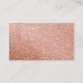 Creëer Uw eigen roze Visitekaartje (Achterkant)