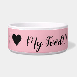 Creëer Uw eigen roze Voerbakje