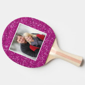 Creëer Uw eigen roze zolderfoto Tafeltennisbatje (Zijkant)