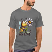Creëer Uw eigen Ruffled Schattige Bee Kind T-shirt (Voorkant)