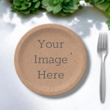 Creëer uw eigen rustieke bruine kraft wegwerp