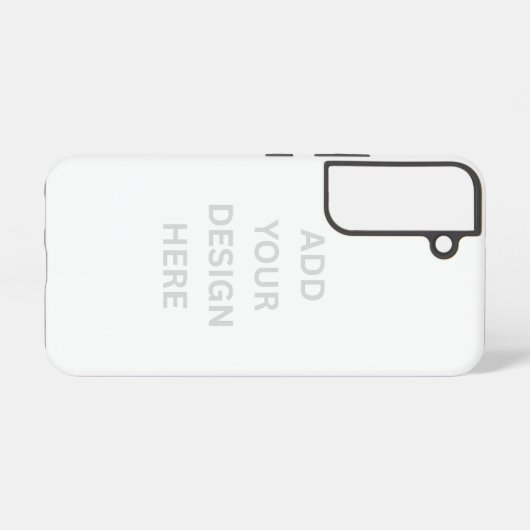 Creëer Uw eigen Samsung Galaxy S22-Hoesje Samsung Galaxy Hoesje (Achterkant horizontaal)