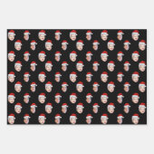 Creëer uw eigen Santa Hat gezicht Inpakpapier Vel (Voorkant 2)