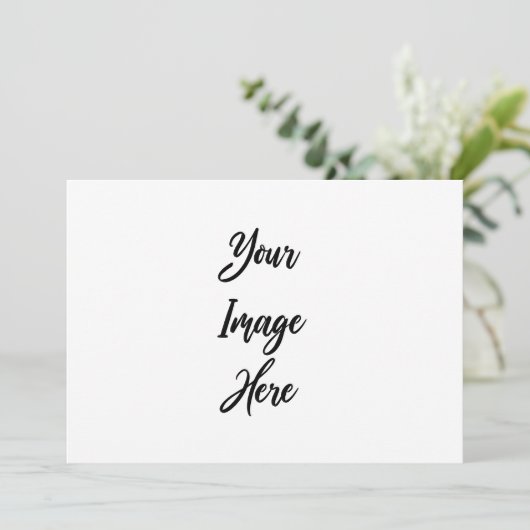 Creëer Uw eigen Save The Date (Staand voorkant)