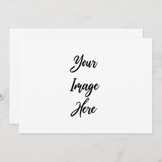 Creëer Uw eigen Save The Date (Voorkant / Achterkant)