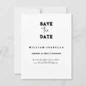 Creëer uw eigen save the date kaarten (Voorkant)