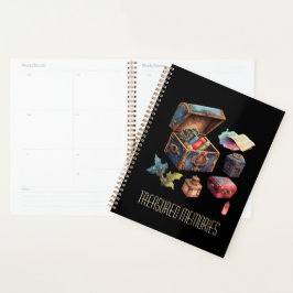 Creëer Uw eigen schatrijke herinneringen schatdoos Planner