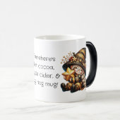 Creëer uw eigen Schattige magische kerstgnoom Mok (Voorkant rechts)