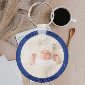Creëer Uw Eigen Schattige Pasgeboren Baby Aangepas Sleutelhanger
