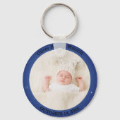 Creëer Uw Eigen Schattige Pasgeboren Baby Aangepas Sleutelhanger (Voorkant)