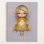 Creëer Uw Eigen Schattige Starlight Meisje Planner (Voorkant)