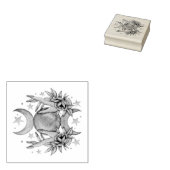 Creëer Uw Eigen Schattigee Drievoudige Maan Godin Rubberstempel (Gestempeld)