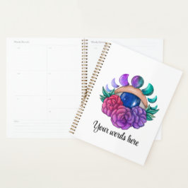 Creëer Uw eigen Schattigee Magische Oog, Maan & Ro Planner