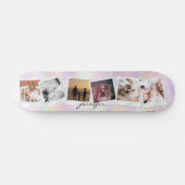 Creëer Uw eigen Schattigee Meisje Regenboog Glitte Persoonlijk Skateboard (Horizontaal)