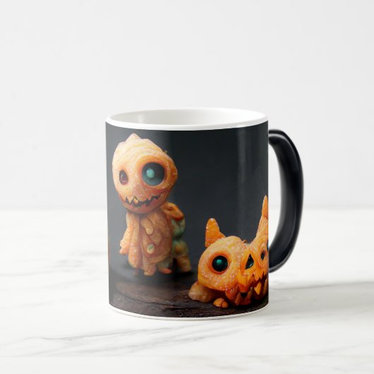 Creëer Uw eigen Schattigee Monsters Magische Mok (Voorkant rechts)