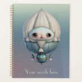 Creëer Uw eigen Schattigee Steampunk Hete Luchtbal Planner (Voorkant)