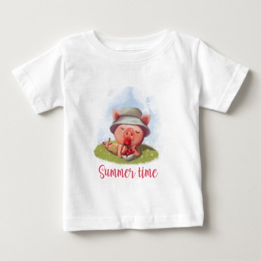 Creëer Uw eigen Schattigee Varkenszomertijd (Voorkant)