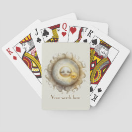 Creëer Uw eigen Schattigee Zon & Maan Pokerkaarten