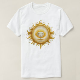 Creëer Uw eigen Schattigee zonneboom T-shirt