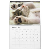 Creëer Uw eigen Schattigee zwarte Hoesje Pet Photo Kalender (Feb 2026)
