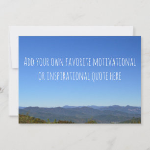 Creëer Uw eigen Schilderachtig Berghorizon van het