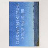 Creëer Uw eigen Schilderachtig Berghorizon van het Legpuzzel (Verticaal)