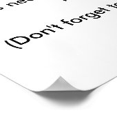 Creëer Uw eigen schilderkunst afdrukken Poster (Hoek)