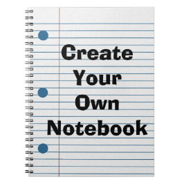 Creëer Uw eigen schoolpapieren laptop Notitieboek