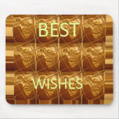 Creëer Uw eigen schoonheid van Afrika Mousepad Muismat (Voorkant)