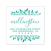 Creëer Uw eigen script familienaam retouradres Zelfinktende Stempel (Design)