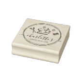 Creëer uw eigen script naaien rubberstempel (Stempel)