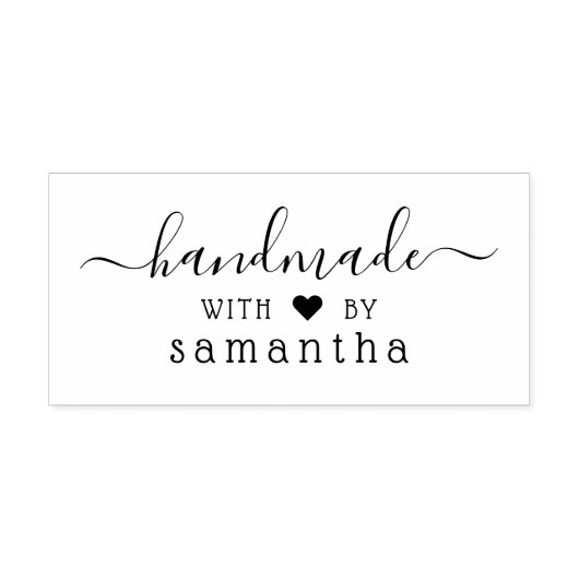 Creëer Uw eigen scriptnaam Rubberstempel (Afrduk)