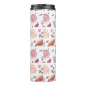 Creëer Uw eigen Sea Shells Beach Thermosbeker (Achterkant)