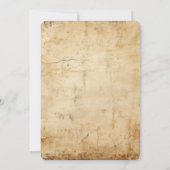 Creëer Uw eigen  Sepia Old Paper Kaart (Achterkant)