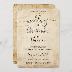 Creëer Uw eigen Sepia Old Paper Kaart