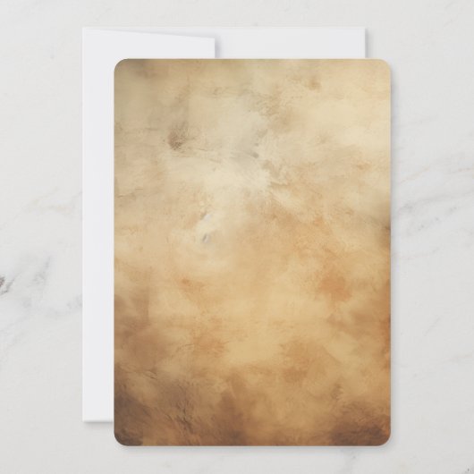 Creëer uw eigen Sepia  oud papier Kaart (Achterkant)